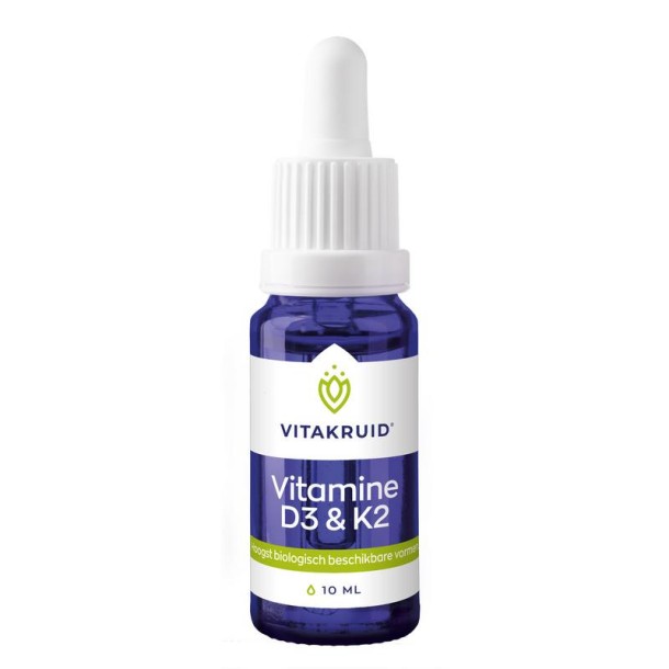 Vitakruid Vitamine D3 & K2 10 Milliliter