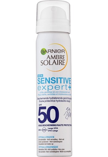 Garnier Ambre Solaire Sensitive Expert+ Anti Age Zonnebrand Crème Factor 50+ 75 ml