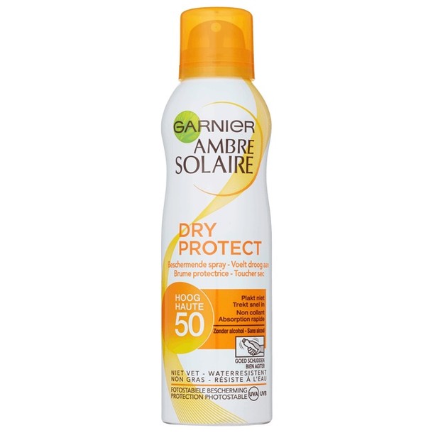 Garnier Ambre Solaire Dry Protect Vernevelde Mist Spray SPF 50 150 ML