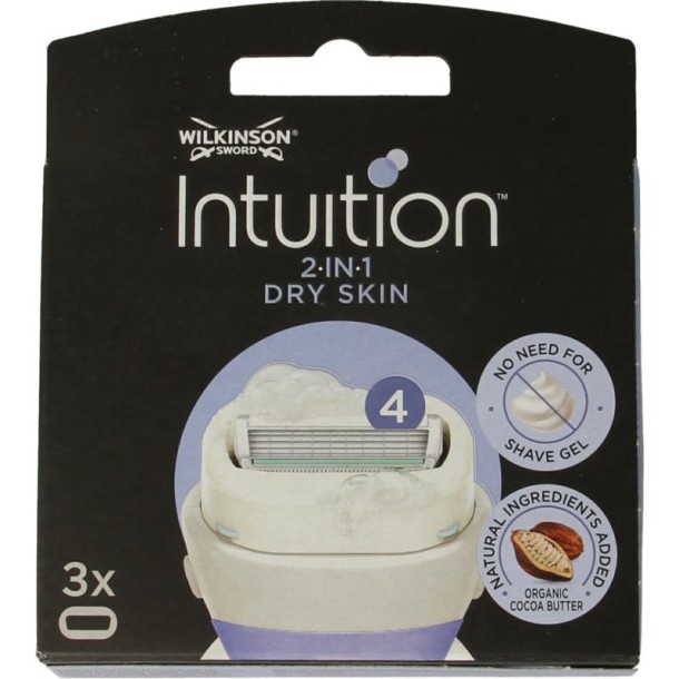 Wilkinson Intuition dry skin mesjes (3 Stuks)
