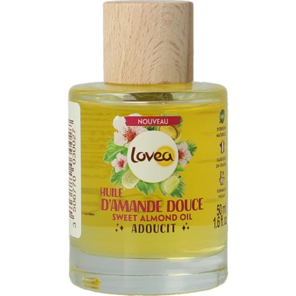 Lovea Sweet almond oil softens (50 Milliliter)