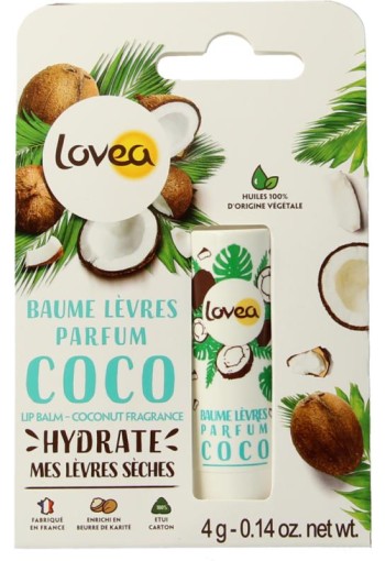 Lovea Lipbalm coconut (4 Gram)
