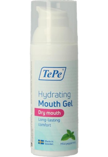 Tepe Hydraterende mondgel voor droge mond pepermunt (1 Stuks)