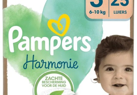 Pampers Harmonie luiers Maat 3