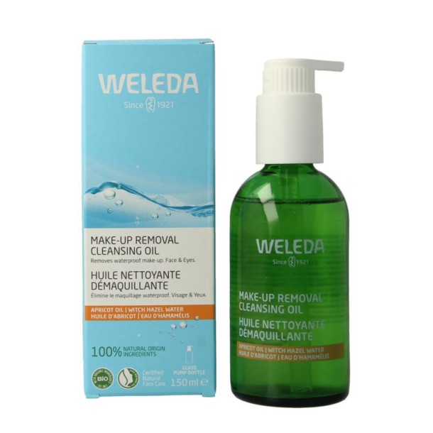 Weleda Reinigingsolie & make up remover 150 Milliliter