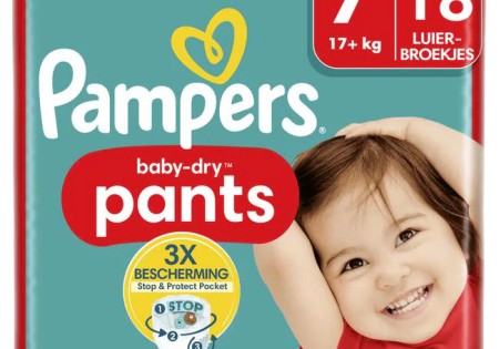 Pampers Baby Dry Pants Luierbroekjes Maat 7