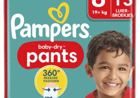 Pampers Baby Dry Pants Luierbroekjes Maat 8