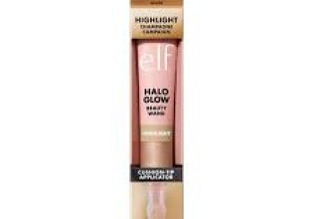 e.l.f. Halo Glow Highlight Beauty Wand Champagne Campaign