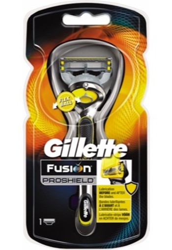 Gillette Fusion Proshield Geel Met 1 Mesje Ex