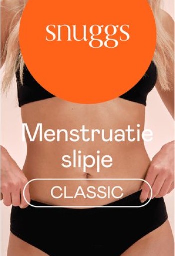 Snuggs menstruatie slipje Maat L