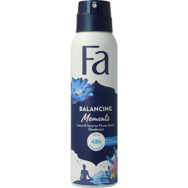 FA Deodorant spray balancing moments (150 Milliliter)