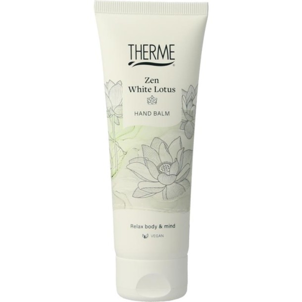 Therme Zen white lotus handbalm (75 Milliliter)