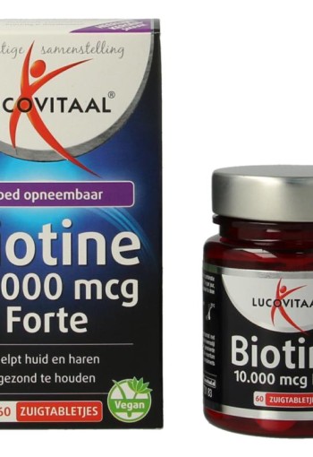 Lucovitaal Biotine forte (60 Zuigtabletten)