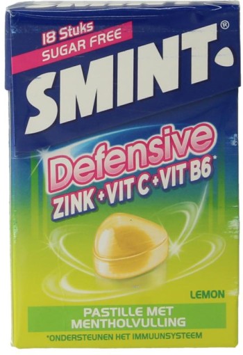 Smint Defensive lemon (18 Stuks)