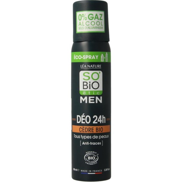 So Bio Etic For men deospray ceder (100 Milliliter)