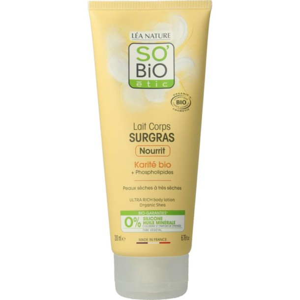 So Bio Etic Bodylotion ultra rich shea butter (200 Milliliter)