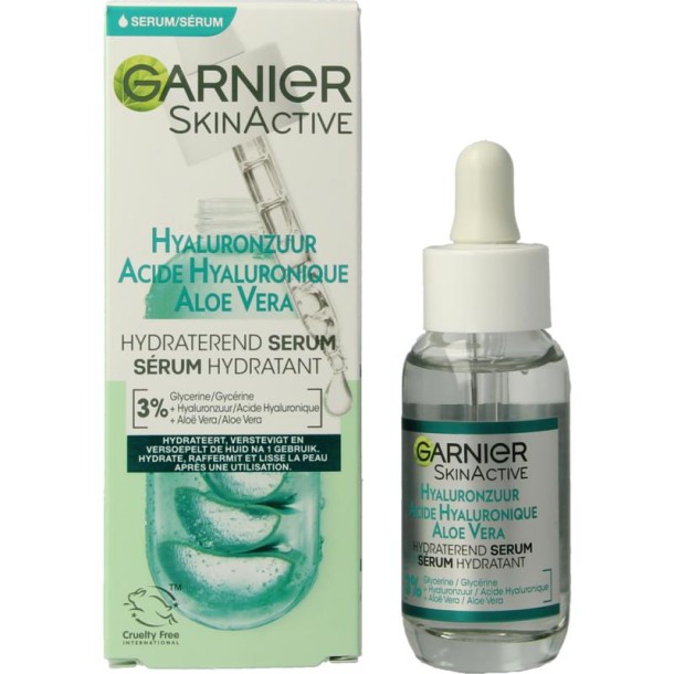 Garnier SkinActive serum hyaluronzuur aloe vera (30 Milliliter)