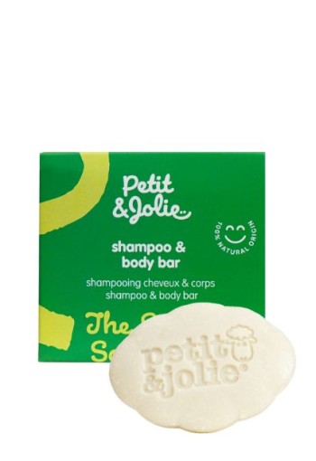 Petit & Jolie Shampoo & body bar voor baby's en kinderen (65 Gram)