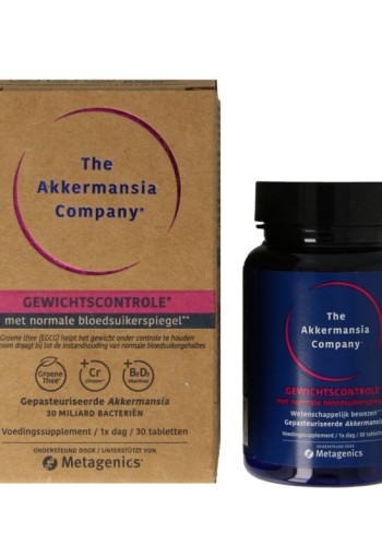 Metagenics Akkermansia gewichtscontrole V2 NFD (30 Tabletten)