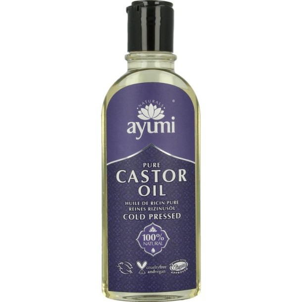 Ayumi Pure castor oil cold pressed (150 Milliliter)