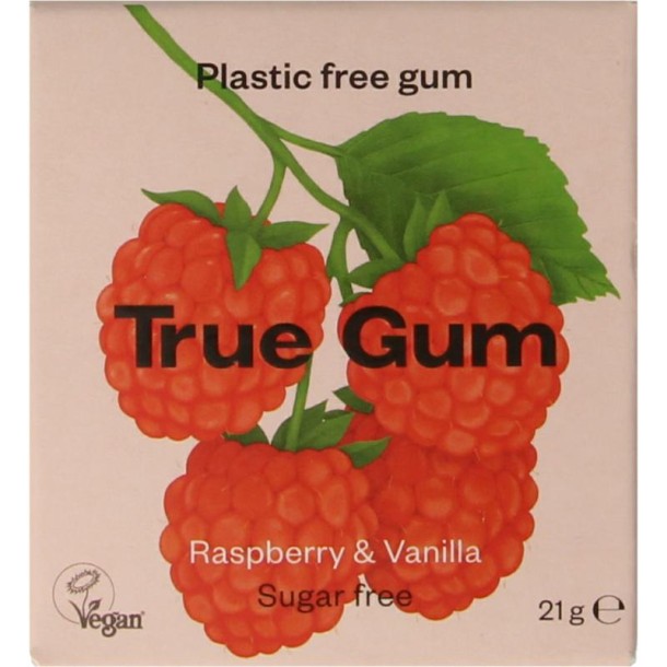 True Gum Raspberry & vanilla (21 Gram)