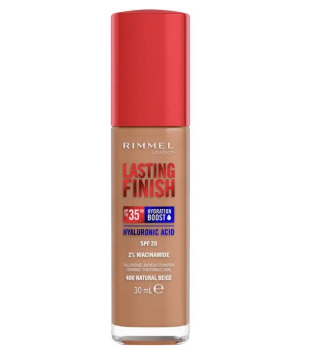Rimmel London Lasting Finish Foundation - 400 Natural Beige