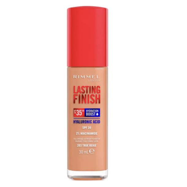Rimmel London Lasting Finish Foundation - 203 True Beige
