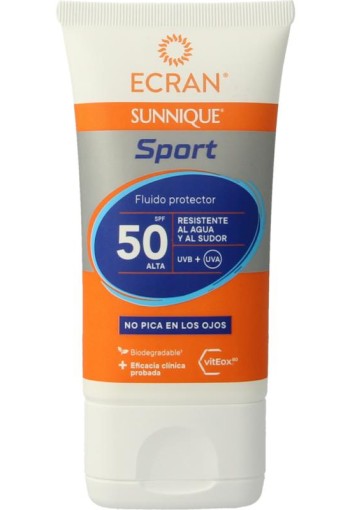 Ecran Sunnique sport facial cream SPF50 (40 Milliliter)