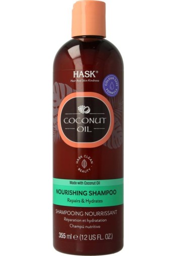 Hask Monoi coconut oil nourishing shampoo (355 Milliliter)