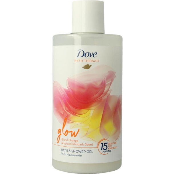 Dove Bad & douchegel glow (400 Milliliter)