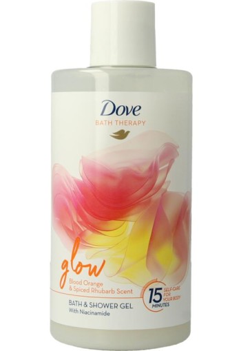 Dove Bad & douchegel glow (400 Milliliter)