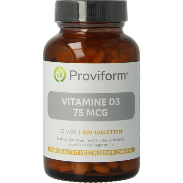 Proviform Vitamine D3 75mcg (300 Tabletten)
