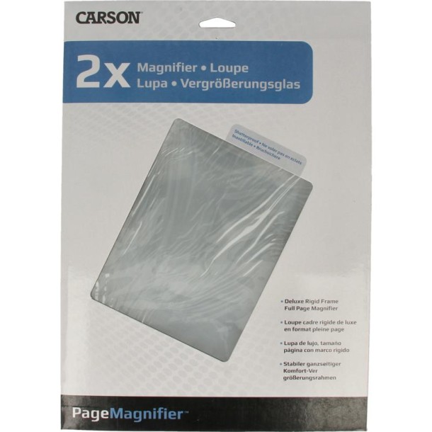 Able 2 Vergrootglas plat hard (1 Stuks)