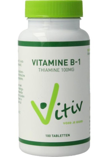 Vitiv Vitamine B1 100mg (100 Tabletten)