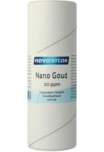 Nova Vitae Nano goud 10PPM (100 Milliliter)