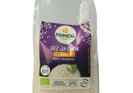Primeal Witte jasmijnrijst bio (1 Kilogram)