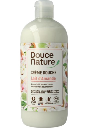 Douce Nature Douchecreme amandelmelk (500 Milliliter)