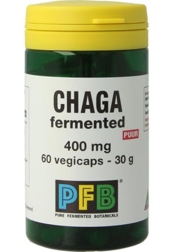 SNP Chaga fermented 400 mg puur (60 Vegetarische capsules)