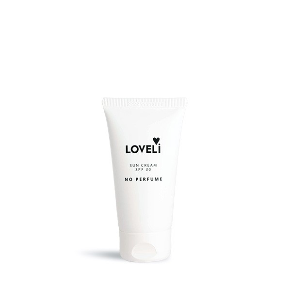 Loveli Sun Cream SPF 30 No Perfume Travel Size