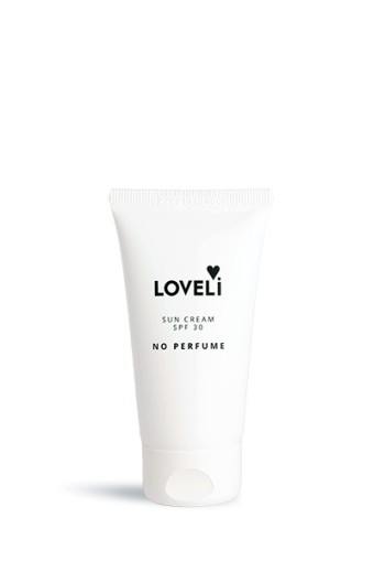 Loveli Sun Cream SPF 30 No Perfume Travel Size