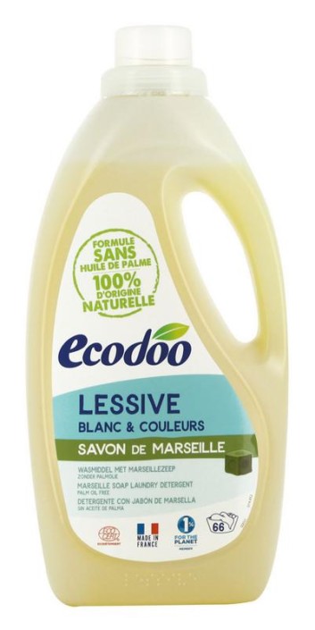 Ecodoo Wasmiddel vloeibaar Marseille zeep (2 Liter)