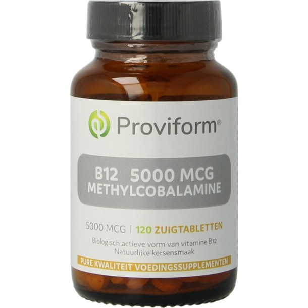 Proviform Vitamine B12 - 5000mcg methylcobalamine (120 Zuigtabletten)
