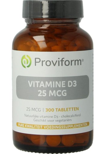 Proviform Vitamine D3 25 mcg (1000IE) (300 Tabletten)