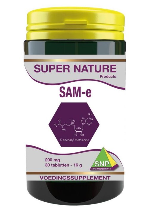 SNP SAM-e 200mg (30 Vegetarische capsules)