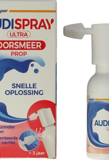 Audispray Ultra oorsmeerprop (20 Milliliter)