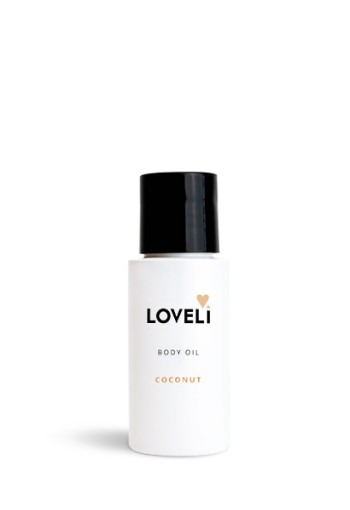 Loveli body oil Coconut travel size
