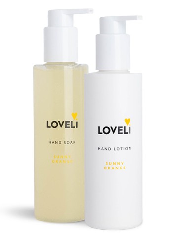 Loveli Set Hand soap & Hand lotion Sunny Orange