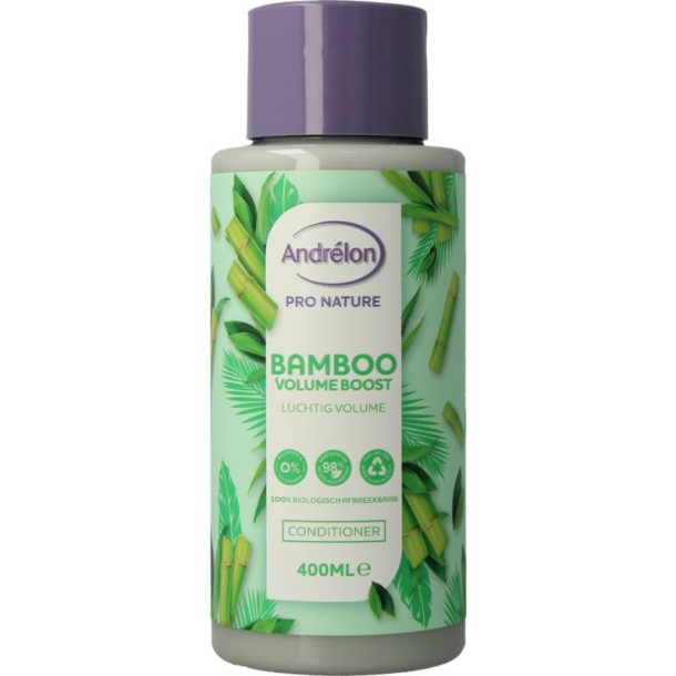 Andrelon Conditioner pro nature bamboo volume boost 400 Milliliter