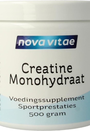 Nova Vitae Creatine monohydraat (500 Gram)