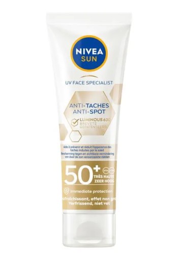 NIVEA Sun UV Face Luminous 360 Anti-Spot Fluïde SPF50+ 40ML